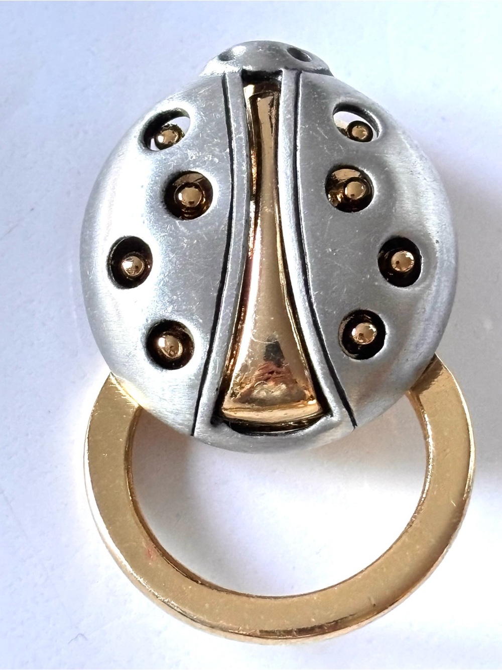 Vintage FAF Design, Diane Fafard ladybug glasses 👓 older brooch